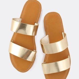 double strap sandals